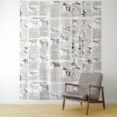 Reitantike Werbung Kunst Wandteppich (Beispiel)