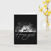 ReitApparel - Pferde Karte (Gelbe Blume)