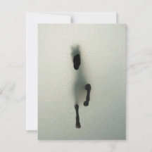 Reitausbruch durch Nebel - Abstrakte Kunst