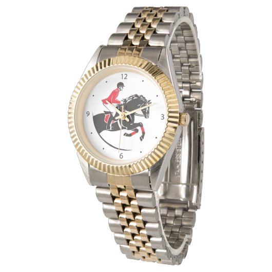 Reitausstellung Armbanduhr (Schrägansicht)