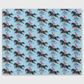 Reitausstellung Geschenkpapier (Flach)