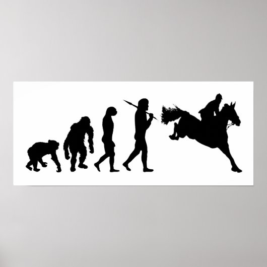 Reitausstellung Springreiter Geschenkideen Poster (Vorne)