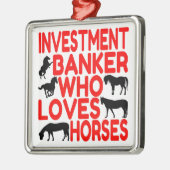 Reitbank Ornament Aus Metall (Links)