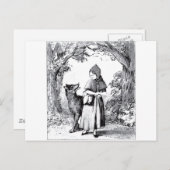 Reitbilder-3 Postkarte (Vorne/Hinten)