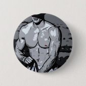 Reitcowboy Button (Vorderseite)