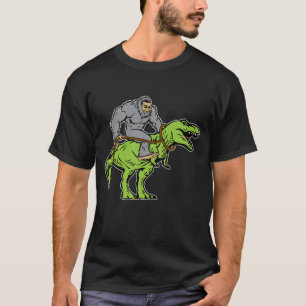 Reitdinosaurier T Bigfoots Sasquatch rex T-Shirt