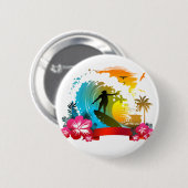 Reite auf der Welle Button (Vorne & Hinten)