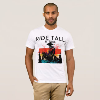 Reite aufrecht und wahrhaftig T-Shirt