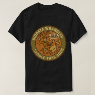 Reite das Genom-Bioinformatik-Abenteuer T-Shirt