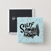 Reite die Welle Button (Vorne & Hinten)