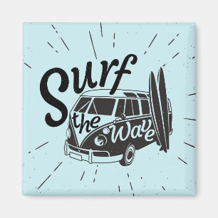 Reite die Welle Magnet
