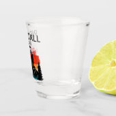 Reite hoch und aufrecht - Schnapsglas (Rechts)