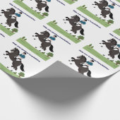 Reite in endlose Möglichkeiten | Inspirierend Ho Geschenkpapier (Ecke)