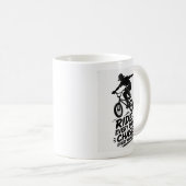Reite-jeden-Tag-Design Kaffeetasse (VorderseiteRechts)