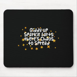 Reite los, Funkensplitter, es gibt Chaos zu verbre Mousepad