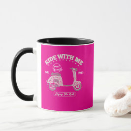 Reite Mit Mir Benutzerdefinierter Name Tasse