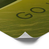 Reite mit - Reiseplakat Poster (Ecke)
