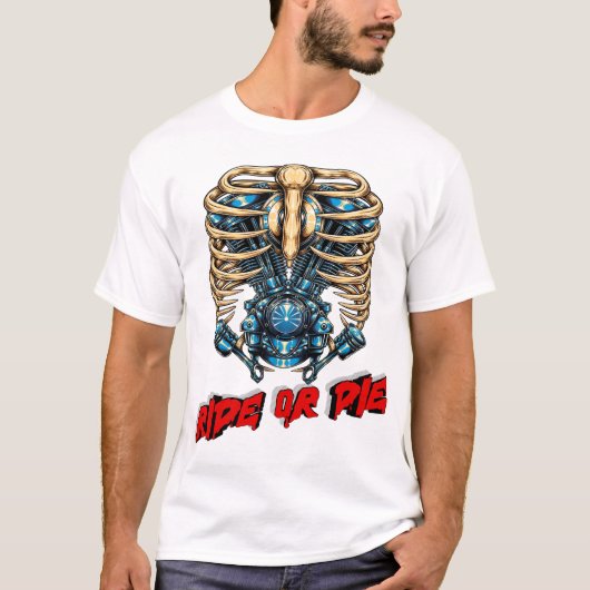 Reite oder Stirb T-Shirt (Vorderseite)
