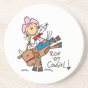 Reite Sie, Cowgirl T-Shirts und Geschenke Untersetzer