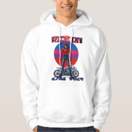 Reite wie ein Wolf Hoodie