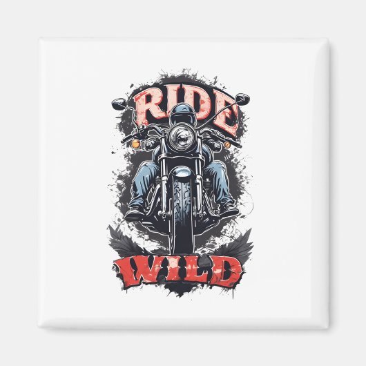 Reite wilder magnet (Vorne)