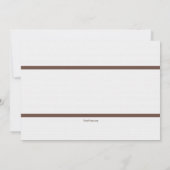 Reitelemente Derby-Party Einladung (Rückseite)