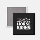 Reiten2 Magnet (Vorderseite/Rückseite)