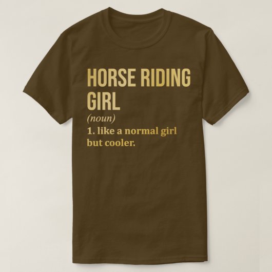 Reiten2 T-Shirt (Design vorne)