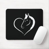 Reiten3 Mousepad (Mit Mouse)