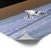 Reiten 094, KX 250f Poster (Ecke)