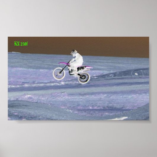Reiten 094, KX 250f Poster (Vorne)