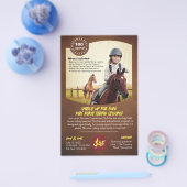 Reiten Adventure Kids's Lesson Reiten Flyer (Einzeln)