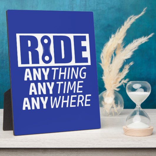 Reiten, alles, jederzeit, überall fotoplatte (Seite)