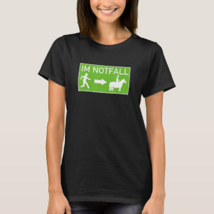 Reiten als Fluchtweg Reiten auftauchen T-Shirt