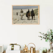 Reiten am Strand, A. Mauve - Art Poster