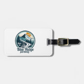 Reiten auf dem Blue Ridge Parkway Gepäckanhänger (Vorderseite horizontal)