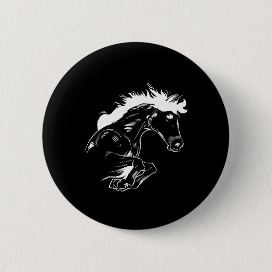 Reiten auf Pferden Reiten Button (Vorderseite)