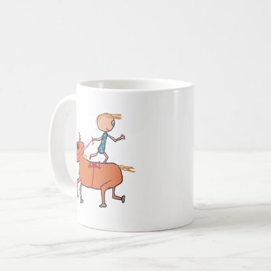 Reiten bei Circus Kaffeetasse (Vorderseite Links)