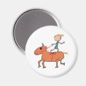 Reiten bei Circus Magnet (Vorderseite/Rückseite)