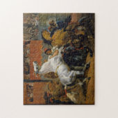 Reiten bei Reitausflügen Reiten von Reiten Puzzle (Vertikal)