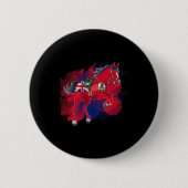 Reiten Bermuda Flag Button (Vorderseite)
