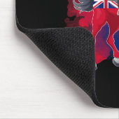Reiten Bermuda Flag Mousepad (Ecke)