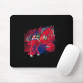 Reiten Bermuda Flag Mousepad (Mit Mouse)