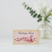 Reiten Boarding Business Cards Visitenkarte (Stehend Vorderseite)