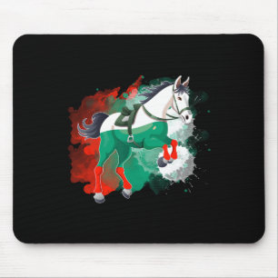 Reiten Bulgarien Flagge Mousepad
