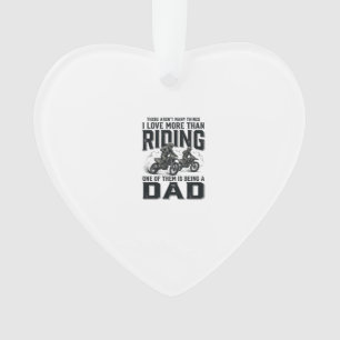 Reiten Dad Vintage Gravur Motocross Zitat Design Ornament