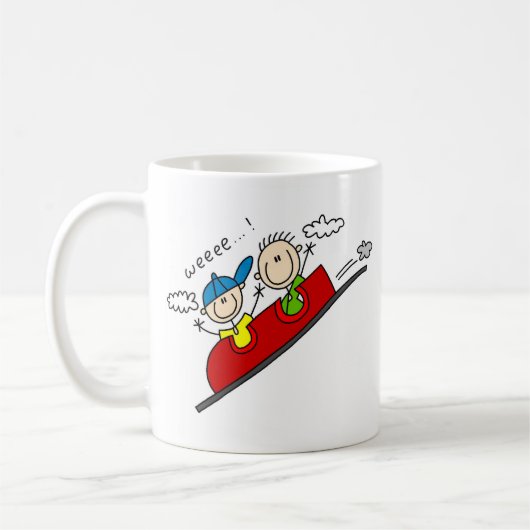 Reiten der Achterbahn-Tasse Kaffeetasse (Links)