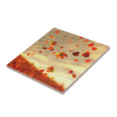 Reiten der Oktober Brise Dekorative Tile / Trivet Fliese (Seite)