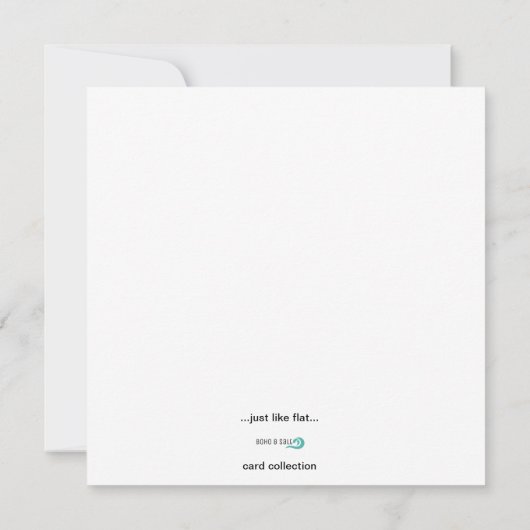 Reiten der Wave Flat Card Karte (Rückseite)