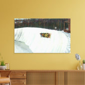 Reiten der Whiteface-Kurve Leinwanddruck (Insitu (Wohnzimmer))